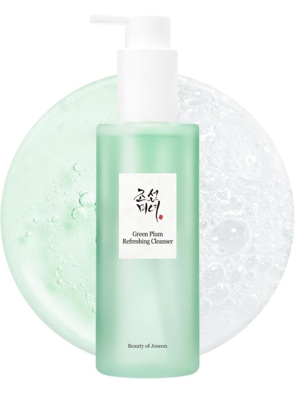 Refreshing Green Plum Cleanser Gel - Deep Pore Face Wash for All Skin Types